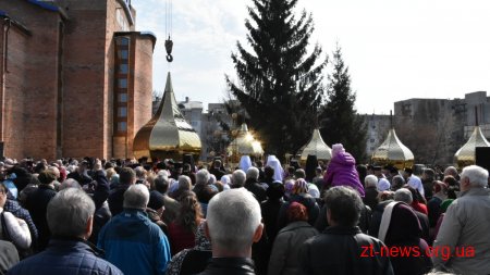 До Житомира приїздив Митрополит Київський Епіфаній