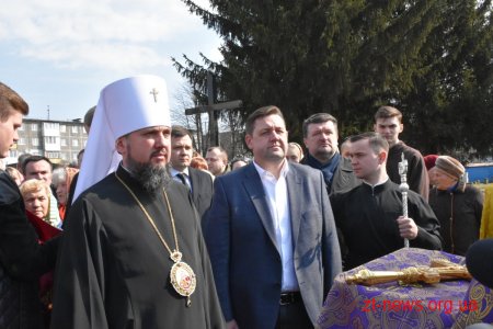 До Житомира приїздив Митрополит Київський Епіфаній