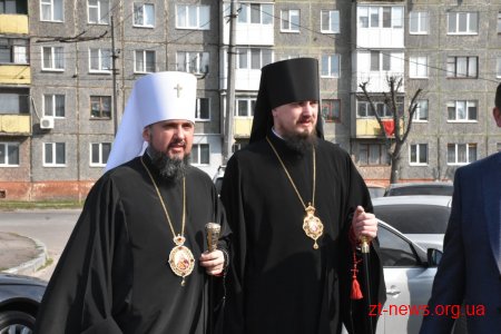 До Житомира приїздив Митрополит Київський Епіфаній