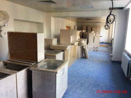 В обласній лікарні завершують реконструкцію 2 відділень