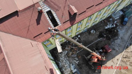 У Житомирі триває реконструкція онкодиспансеру: розпочалися внутрішні роботи