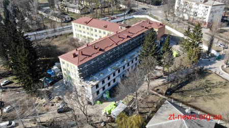 У Житомирі триває реконструкція онкодиспансеру: розпочалися внутрішні роботи