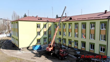 У Житомирі триває реконструкція онкодиспансеру: розпочалися внутрішні роботи