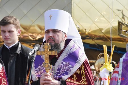 До Житомира приїздив Митрополит Київський Епіфаній