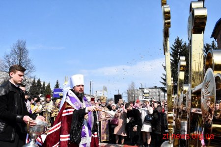 До Житомира приїздив Митрополит Київський Епіфаній