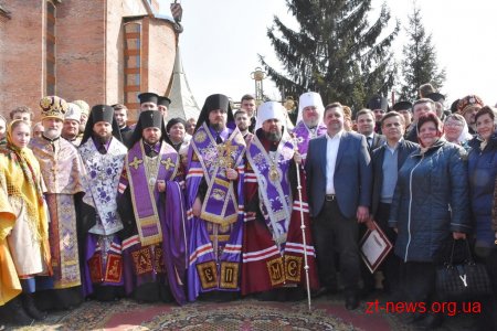 До Житомира приїздив Митрополит Київський Епіфаній