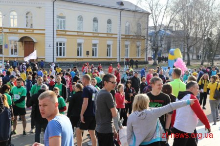 У Житомирі пройшов благодійний забіг «Біжу за життя»