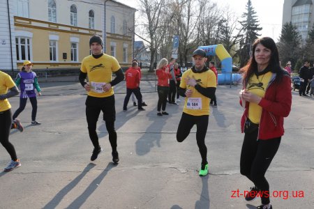 У Житомирі пройшов благодійний забіг «Біжу за життя»