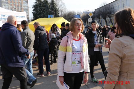 У Житомирі пройшов благодійний забіг «Біжу за життя»