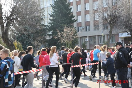 У Житомирі пройшов благодійний забіг «Біжу за життя»