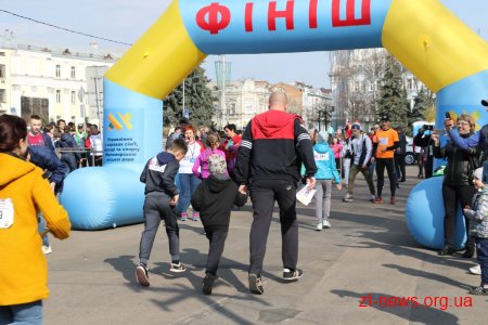 У Житомирі пройшов благодійний забіг «Біжу за життя»