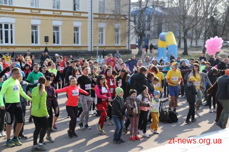 У Житомирі пройшов благодійний забіг «Біжу за життя»