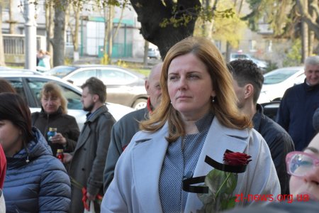 У Житомирі вшанування пам’ять жертв Катинської трагедії та авіакатастрофи під Смоленськом