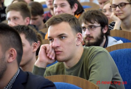 Геннадій Зубко провів лекцію з енергоефективності для студентів Житомирської політехніки