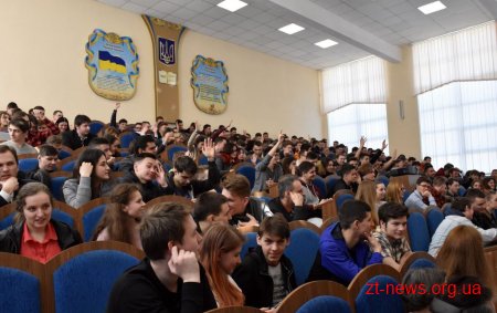 Геннадій Зубко провів лекцію з енергоефективності для студентів Житомирської політехніки