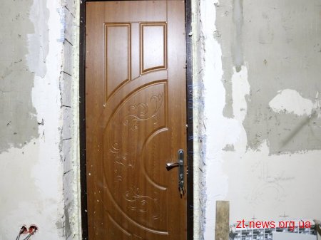 У спорткомплексі «Динамо» у Радомишлі триває реконструкція: проводять внутрішні роботи
