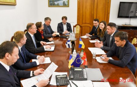 Делегація з Фінляндії відвідала Житомир
