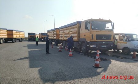 Понад 10 тис. євро штрафів виписали перевізникам-порушникам працівники Укртрансбезпеки