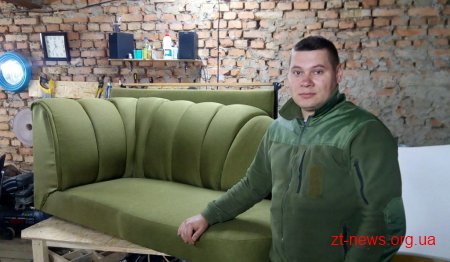 Двоє учасників АТО з Любара започаткували свою справу: кав’ярню та меблеву майстерню