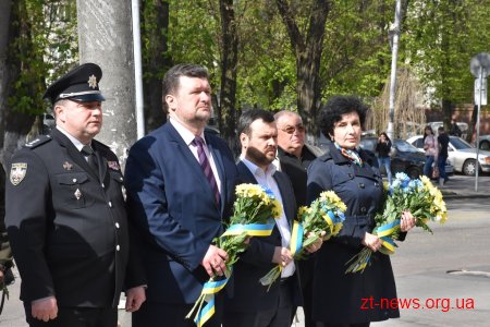 У Житомирі пройшли заходи до 33-річниці Чорнобильської трагедії