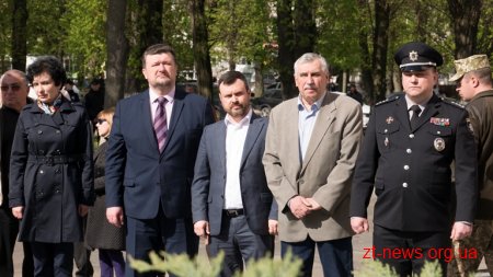 У Житомирі пройшли заходи до 33-річниці Чорнобильської трагедії