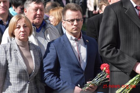 У Житомирі пройшли заходи до 33-річниці Чорнобильської трагедії