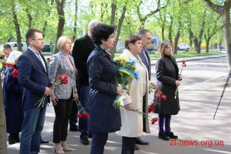 У Житомирі пройшли заходи до 33-річниці Чорнобильської трагедії