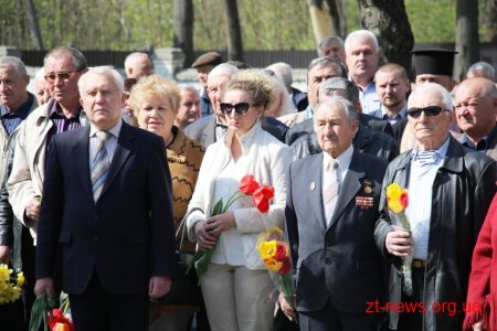 У Житомирі пройшли заходи до 33-річниці Чорнобильської трагедії