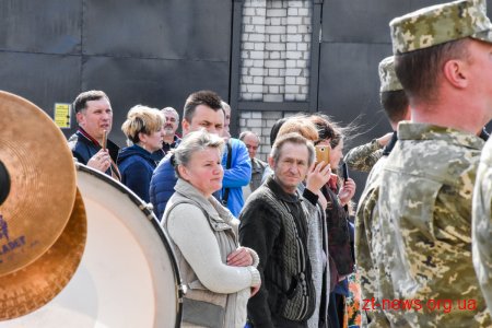 43 юнаків Житомирщини відправили на строкову військову службу