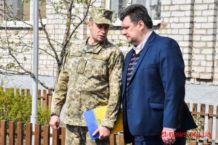 43 юнаків Житомирщини відправили на строкову військову службу