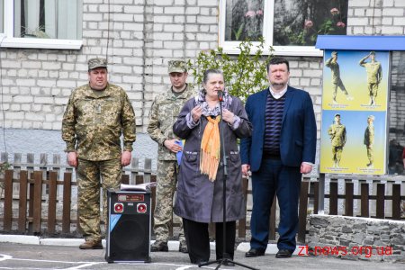 43 юнаків Житомирщини відправили на строкову військову службу