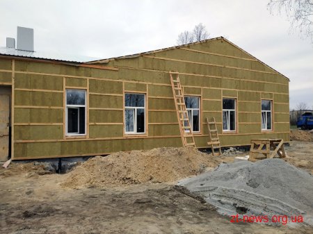 Будівництво сільських амбулаторій нового зразка в області триває
