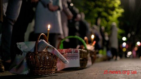 Тисячі житомирян освятили великодні кошики