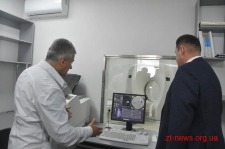 Вже третій в області комп’ютерний томограф придбали для Житомирської районної лікарні