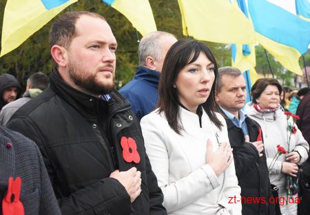 Житомиряни вшанували пам’ять загиблих у Другій світовій війні