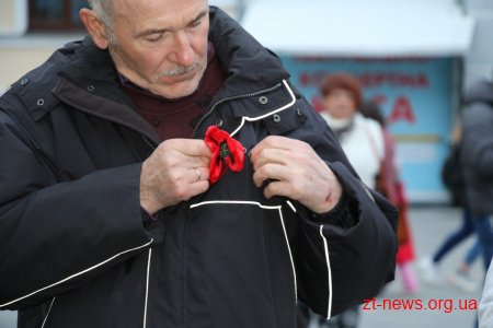 У Житомирі запалили вогонь миру