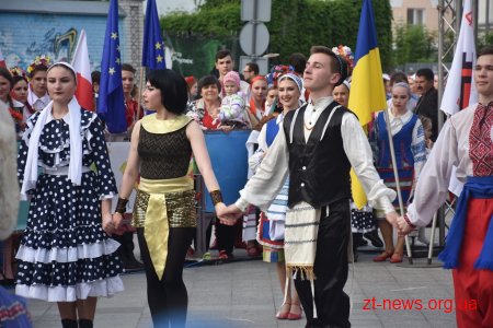 На Михайлівській провели мистецький фестиваль «Житомир багатонаціональний»