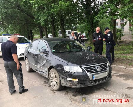У Житомирі поліцейські виявили нетверезого керманича на угнаному «Фольксвагені»