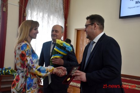 23 сесія обласної ради традиційно розпочалася із нагородження жителів Житомирщини