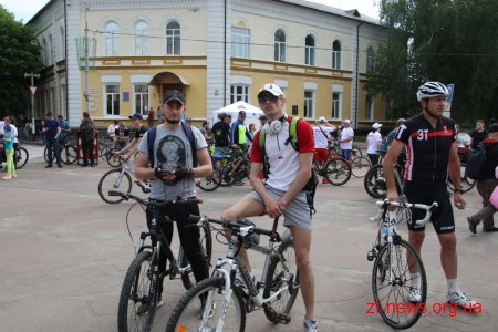 Велодень в Житомирі зібрав понад три тисячі учасників