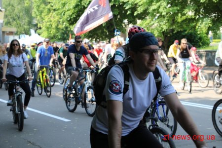 Велодень в Житомирі зібрав понад три тисячі учасників