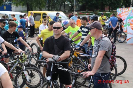 Велодень в Житомирі зібрав понад три тисячі учасників
