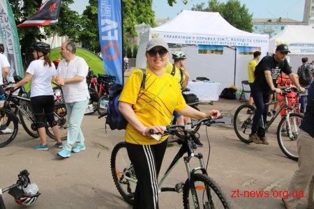 Велодень в Житомирі зібрав понад три тисячі учасників
