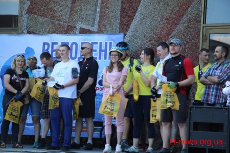 Велодень в Житомирі зібрав понад три тисячі учасників