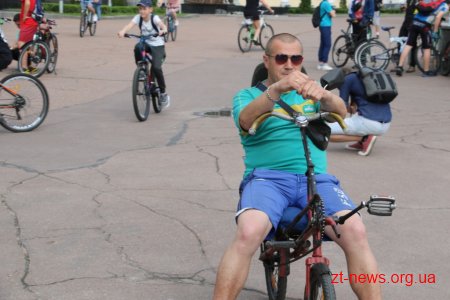 Велодень в Житомирі зібрав понад три тисячі учасників