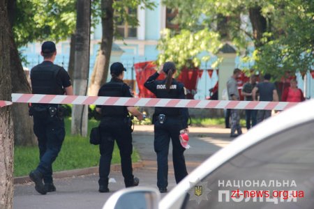 Жодних вибухових пристроїв у вишах Житомира поліція не виявила