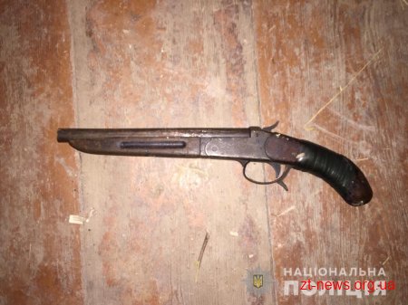 За тиждень поліція Житомирщини вилучила у громадян десять одиниць зброї та понад півтисячі боєприпасів