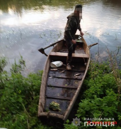 На Звягельщині упродовж кількох тижнів поліцейські зафіксували понад 30 випадків незаконного вилову риби