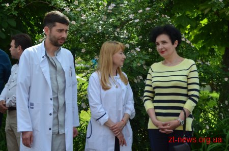 У Житомирі відкрили відновлене інфекційне відділення лікарні №1