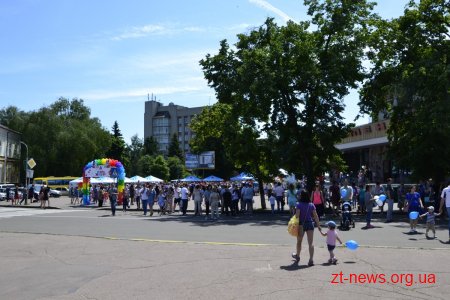 Свято морозива від компанії "Рудь" вчергове відбулося в Житомирі